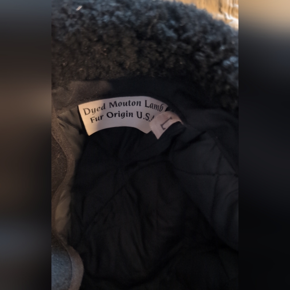 Wool Shearling Hat - image 2